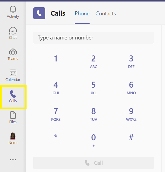 Microsoft Teams’ call button missing InvestigateTech