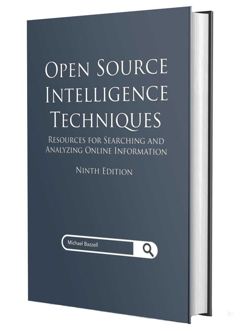 Intel Techniques Search tools by Michael Bazzell • Investigator's Toolbox