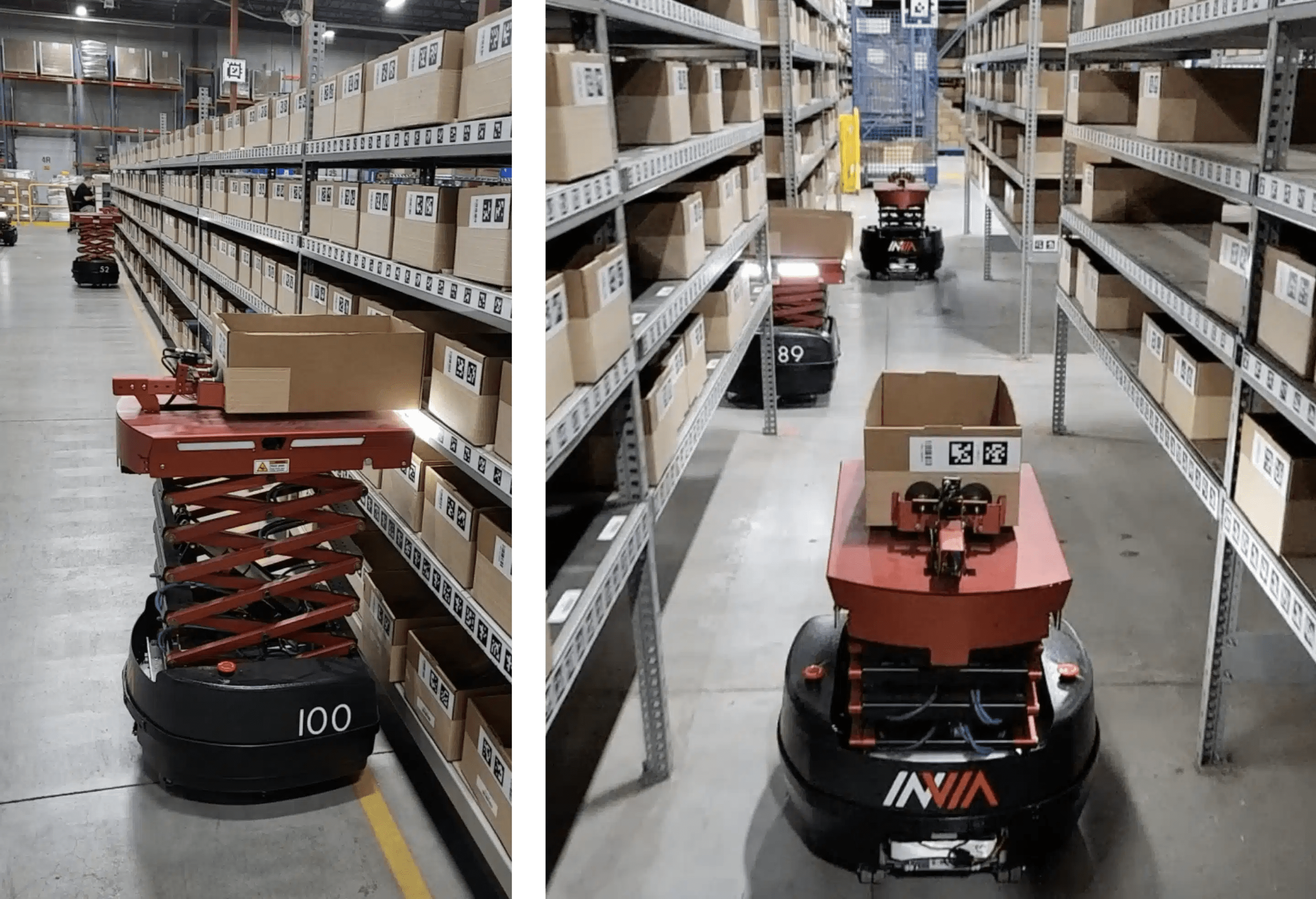 Order Picker Robots Robotic Warehouse Picking inVia
