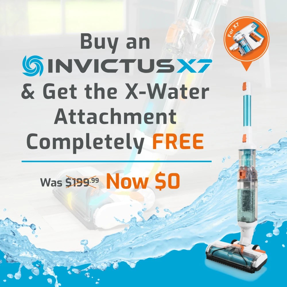Lightweight & Powerful — Invictus X7 Vacuum Cleaner