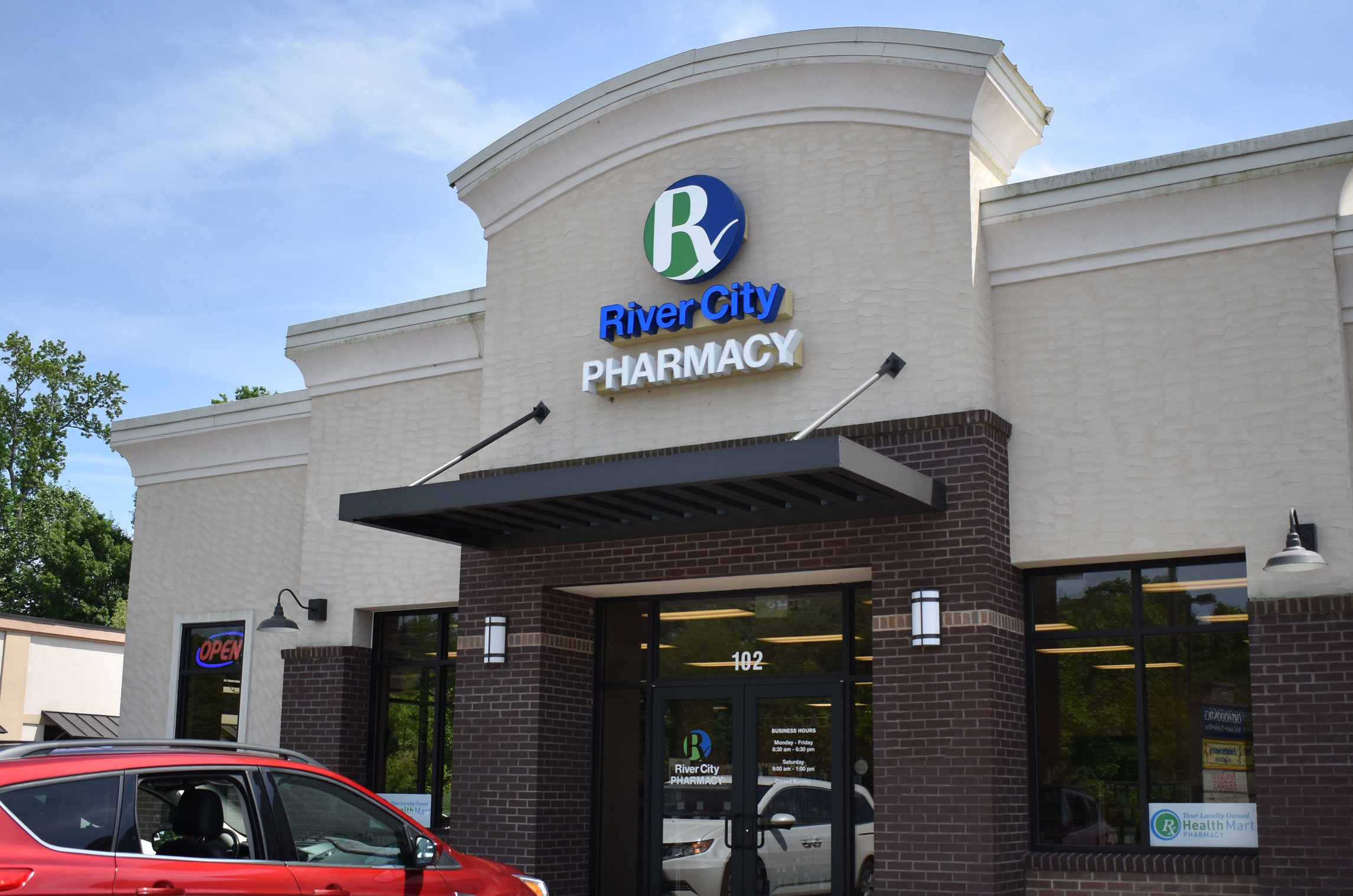 River City Pharmacy Signage