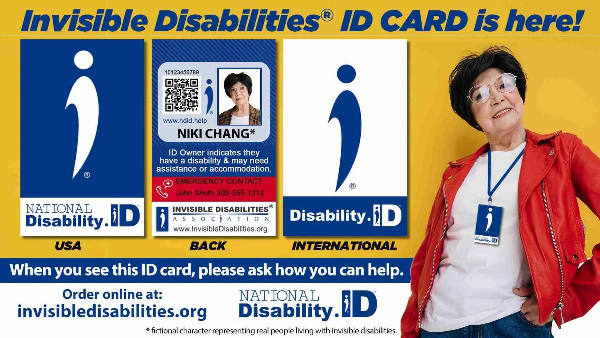 National Disability ID Card Invisible Disabilities® Association