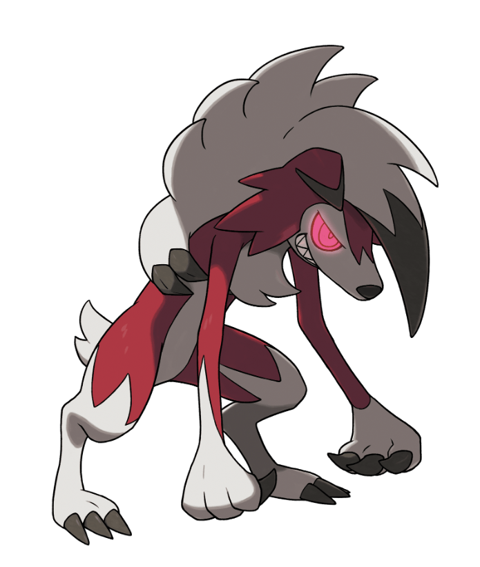 Discover a battleready Lycanroc in Midnight Form for your Nintendo 3DS