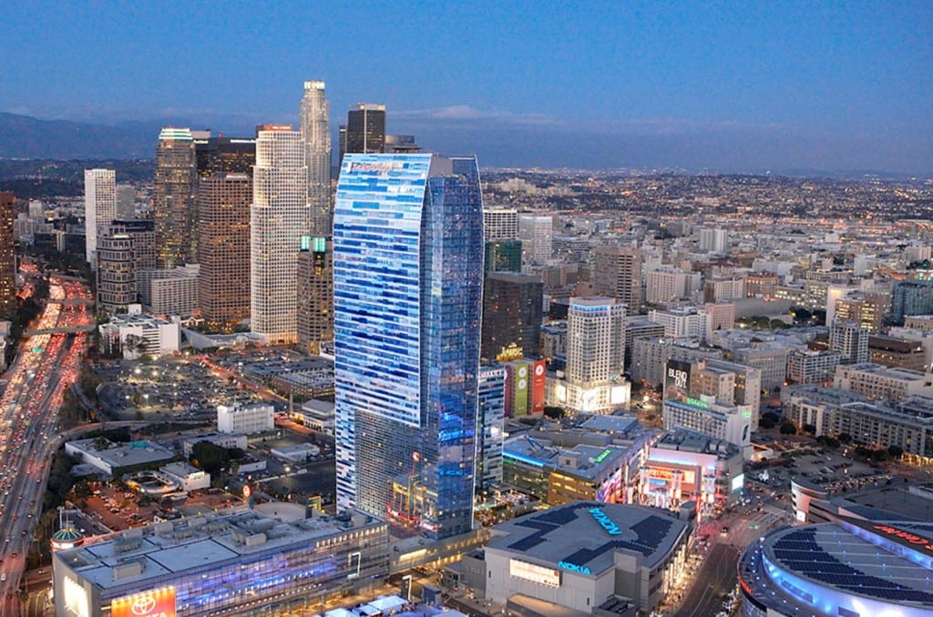 LA Live Downtown Los Angeles Los Angeles CA California Invision