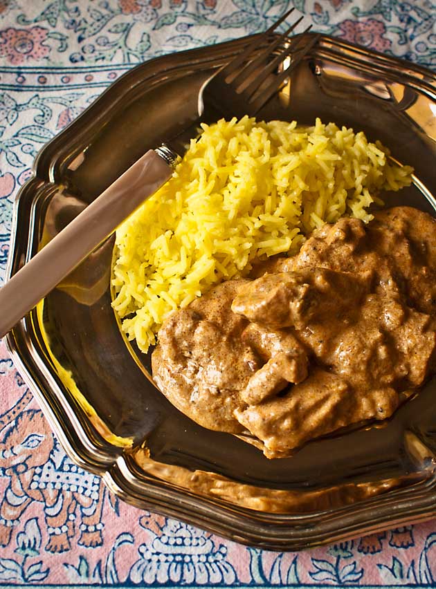Tikka masala de pollo