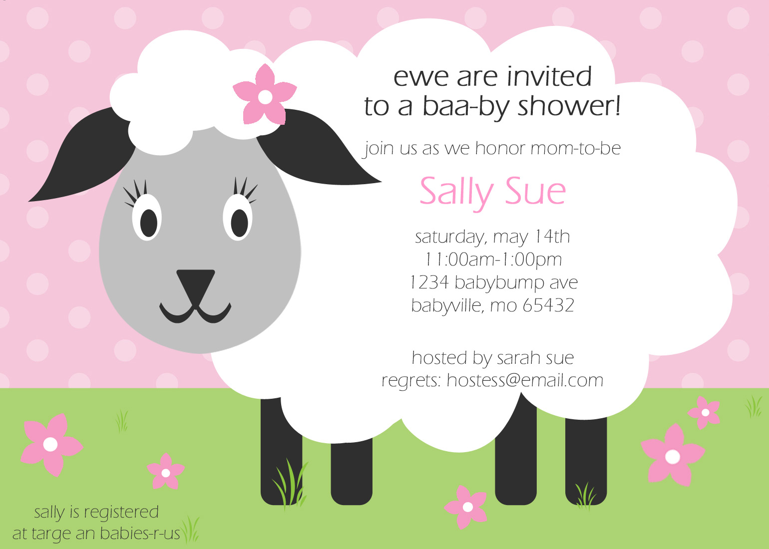 Shower invitesbyme