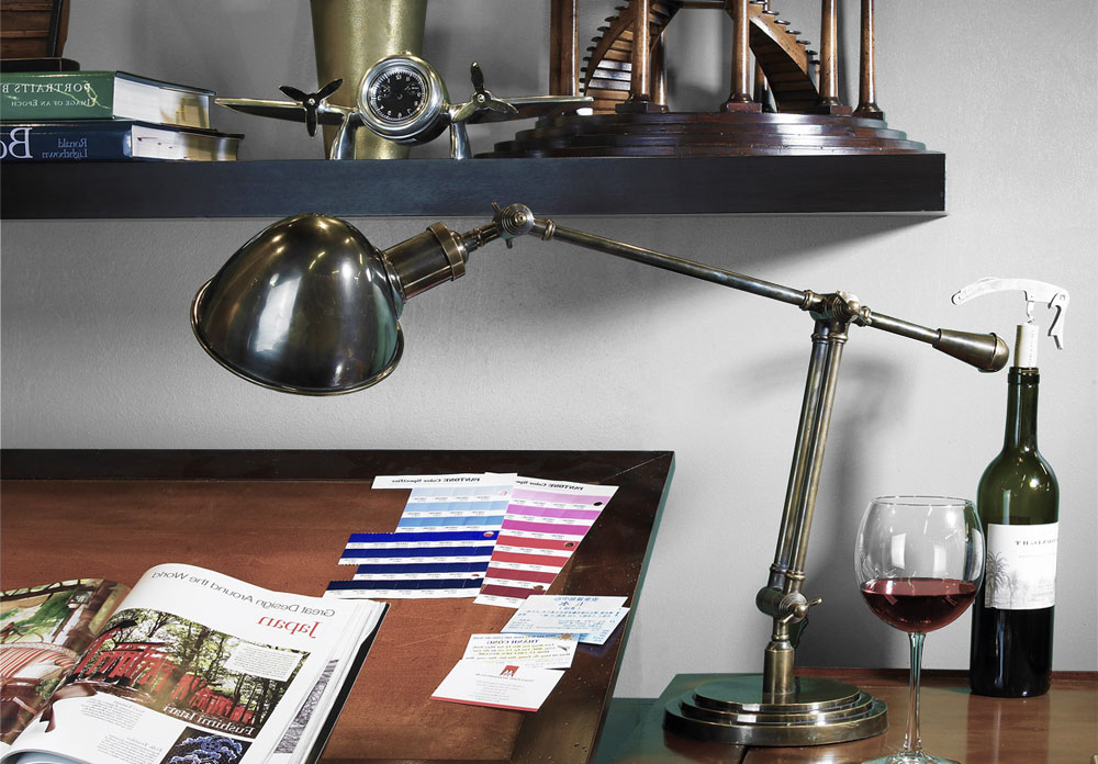 Desk Lamps Illuminating History Home office lighting