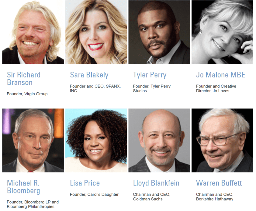 CEO meets industry leaders including Sir Richard Branson