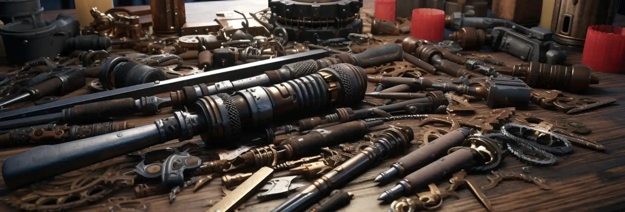 Types of RPG Weapons and Tools to Create Weapons