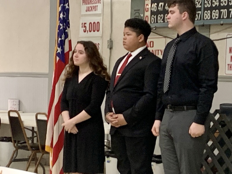 Peabody High School student won 1st place in the Alexandria