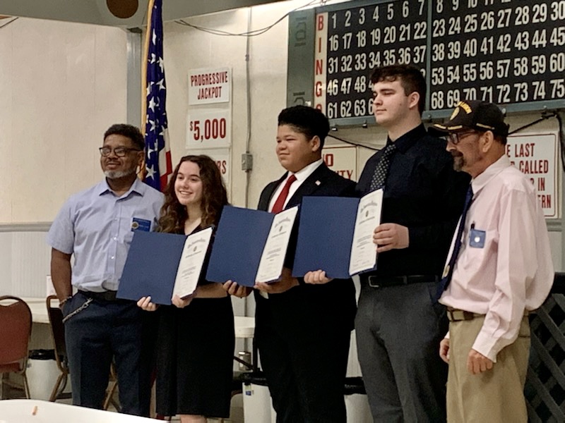 Peabody High School student won 1st place in the Alexandria