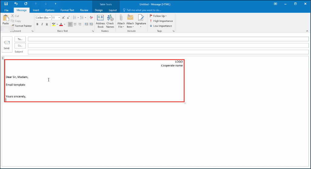 How to Create and Use an Email Template in Outlook 2016