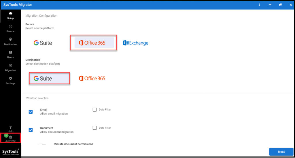 Migrate Office 365 to Gmail — Free Transfer Emails from