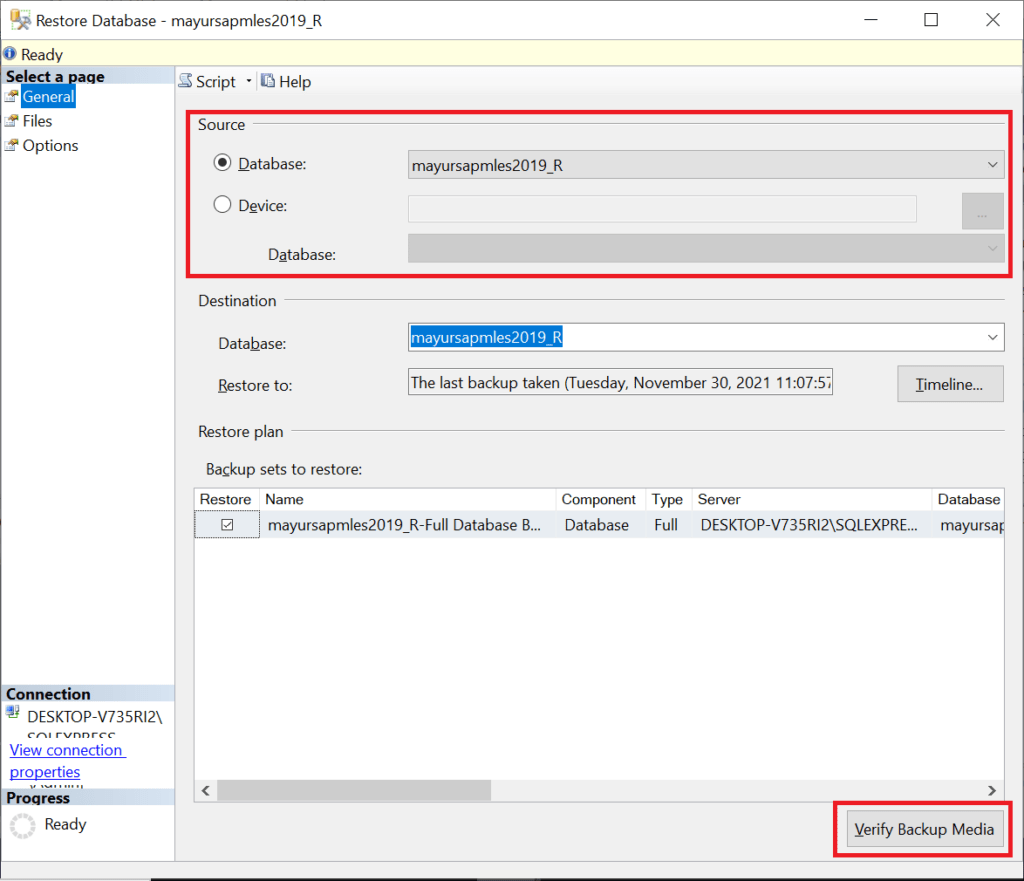 Restore Table Data in SQL Server with Complete Working Steps