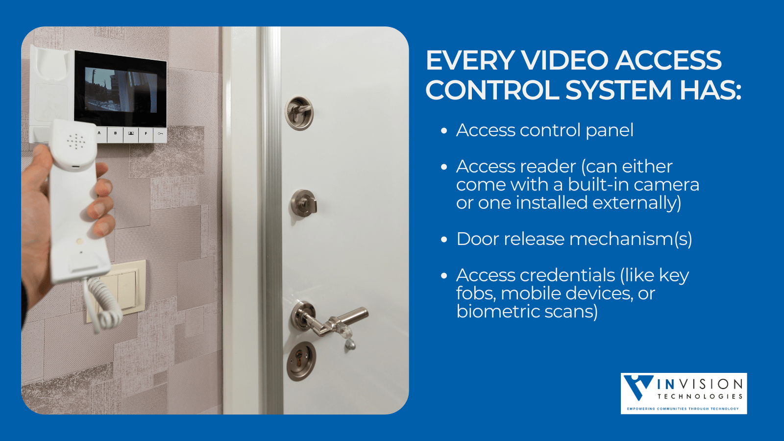 Video Access Control A Brief Guide for Property Management Invision