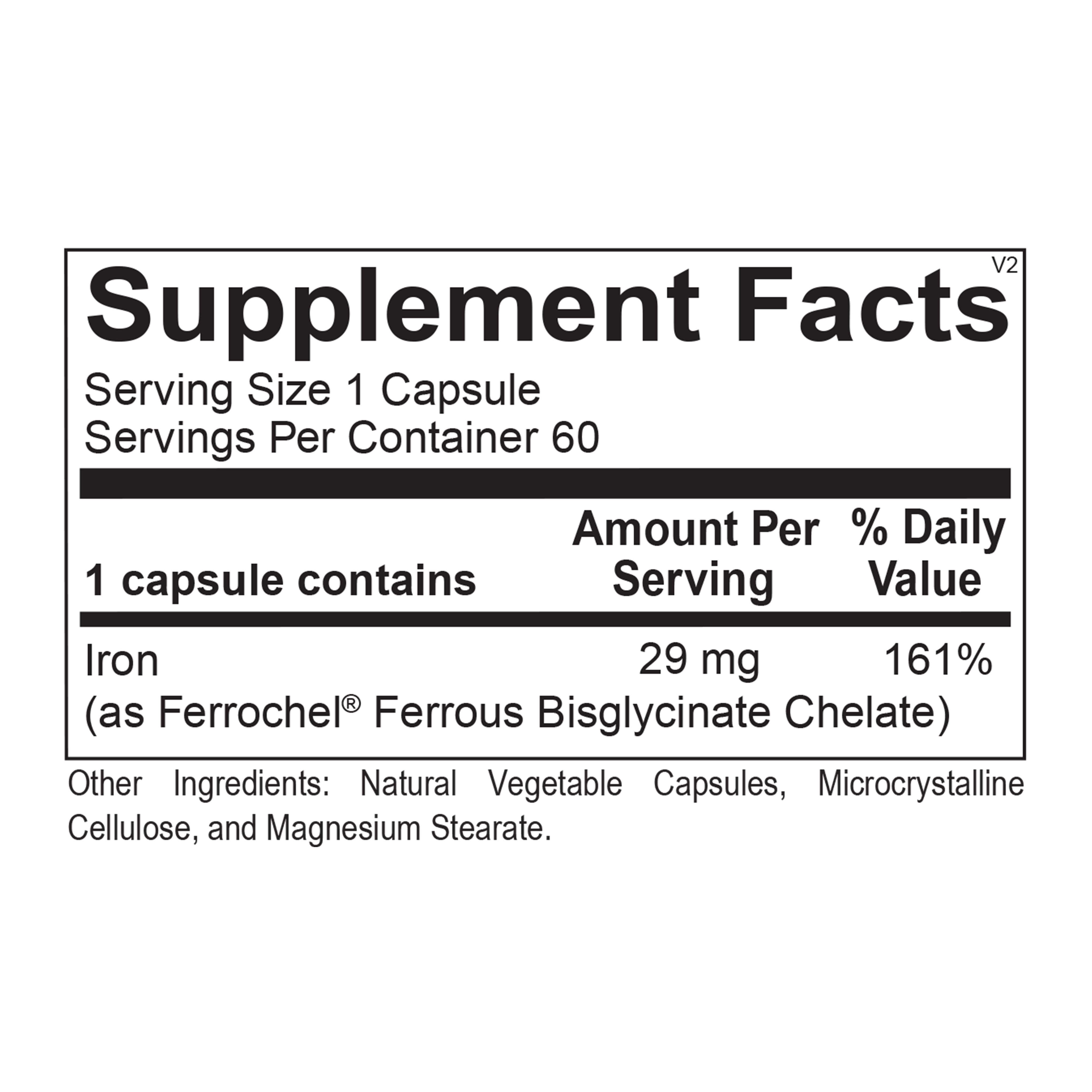 Chelated Iron Inwell Biosciences