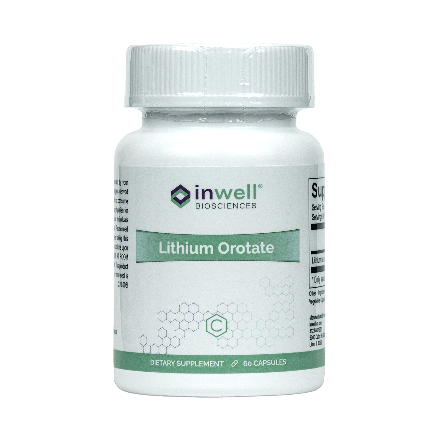 Lithium Orotate Inwell Biosciences