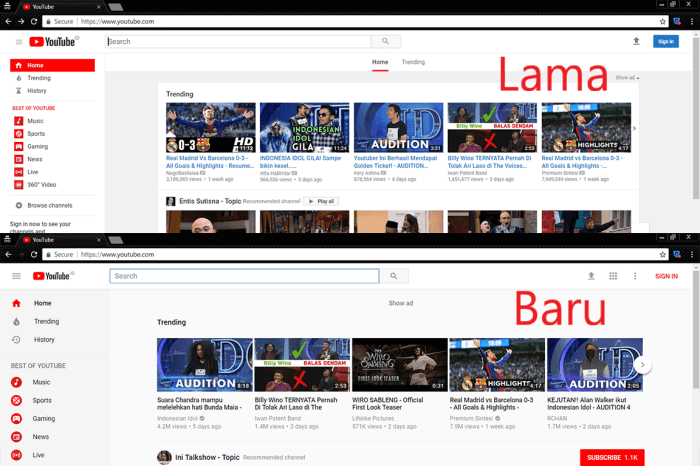 Tips membuat tampilan video youtube keren seperti tv pada blog