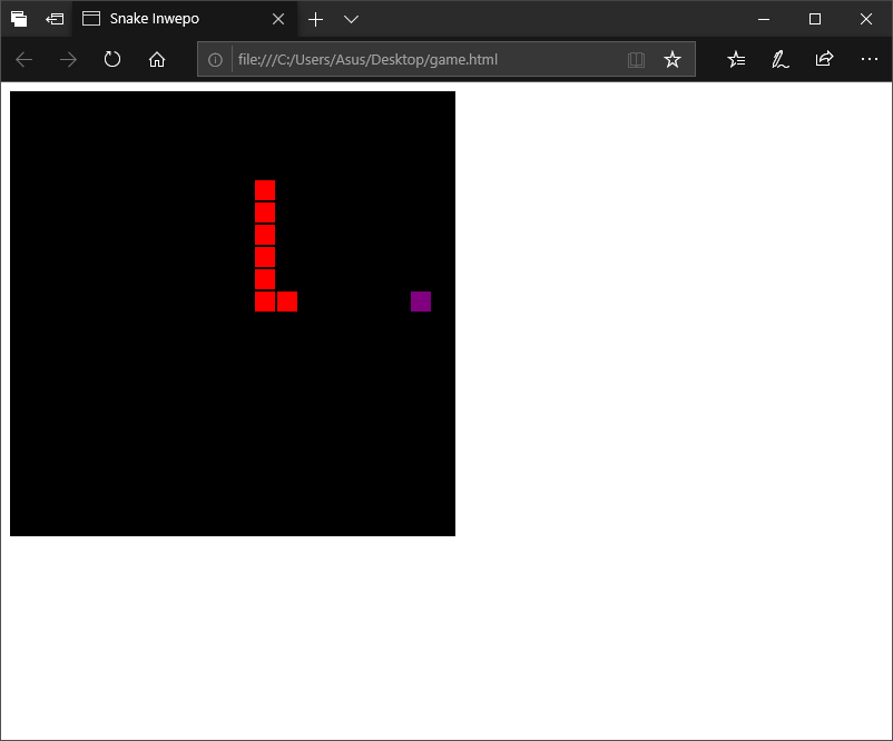 Cara Membuat Game Snake Dengan Javascript Di Notepad