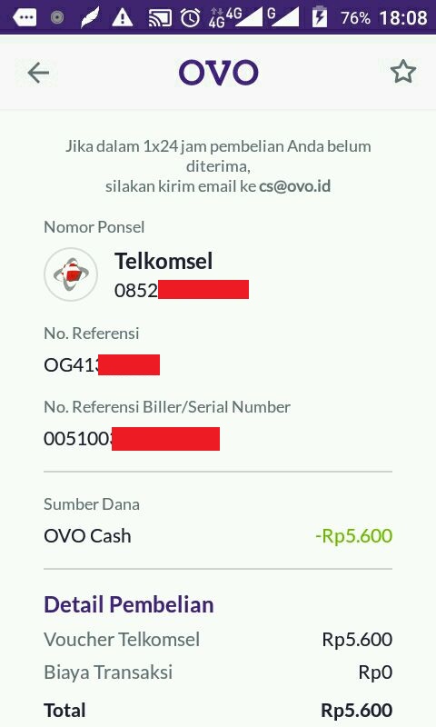 Cara Mengisi Pulsa dengan OVO di Android • Inwepo