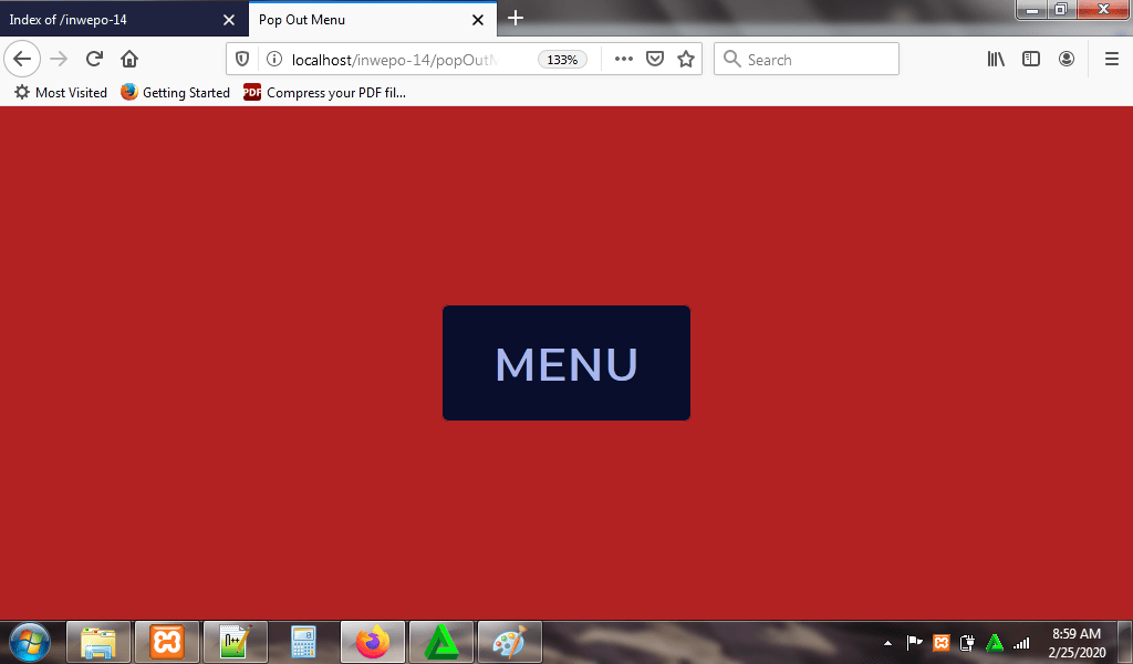Cara Membuat Pop Out Menu dengan JavaScript Inwepo