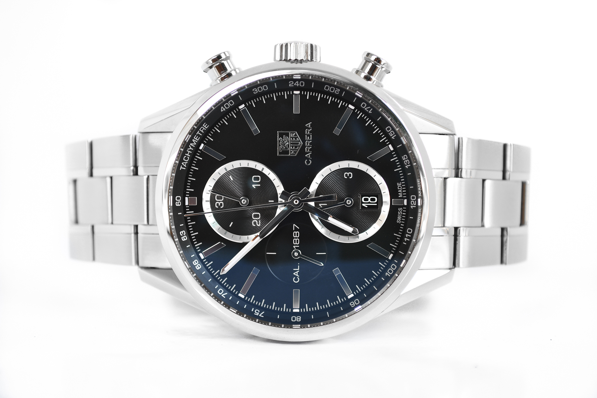 TAG Heuer Carrera Chronograph Calibre 1887 Automatic Men 41 Mm vlr.eng.br