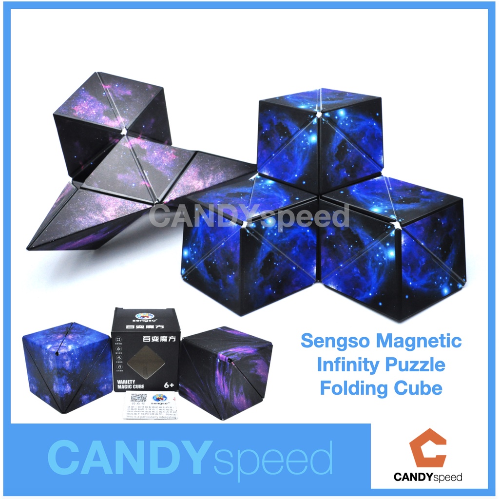 รูบิค Sengso Infinity Cube, Folding Cube Puzzle by
