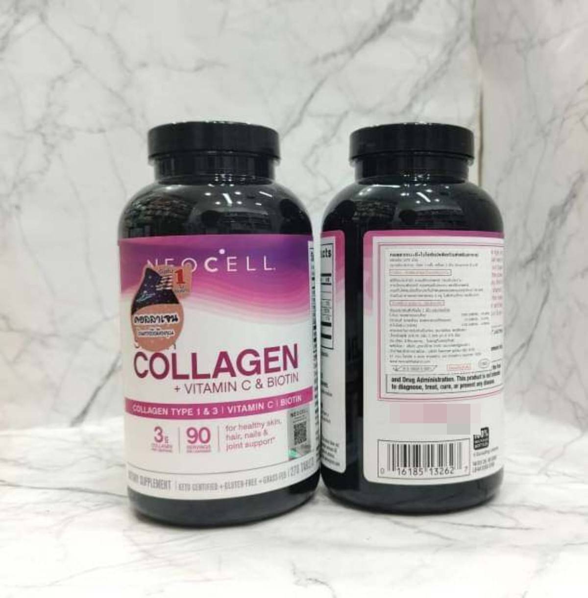 Neocell Super Collagen +C Type 1&3 Vitamin C ขนาด 270 Tablets