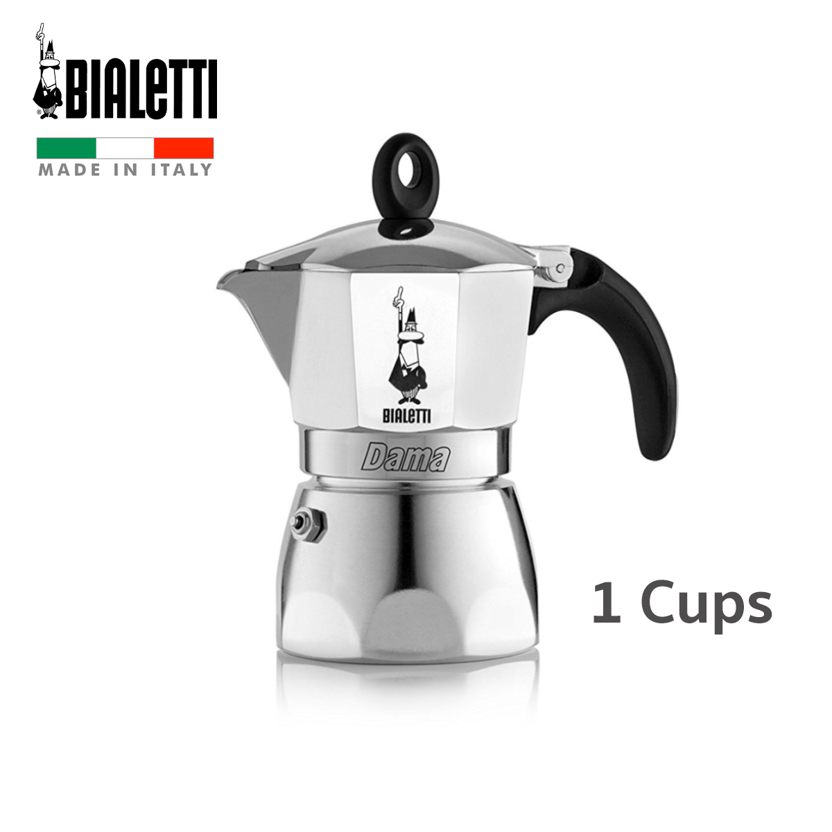 Bialetti Cup Moka Express Stove Top Coffee Maker 1Cup 60ml 2oz Item