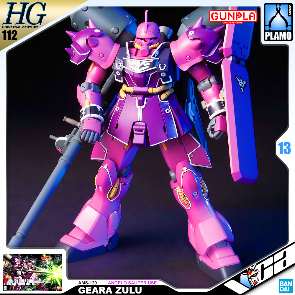 Bandai® HighGrade HG AMS129 GEARA ZULU (ANGELO SAUPER USE) Inspired