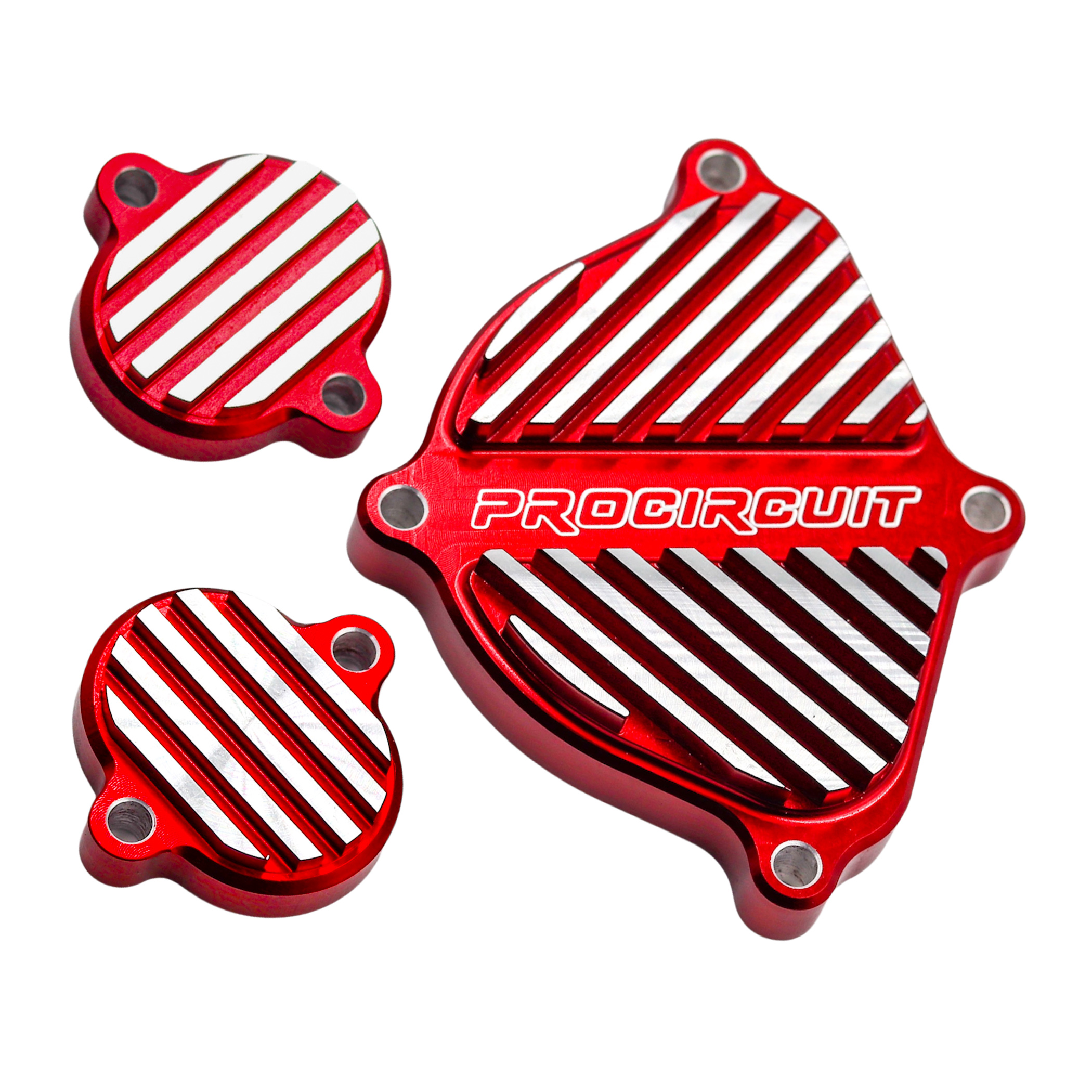 ฝาครอบแคม/วาลว์ Super Zero Dress Up Kit KLX110, KSR110, Z125 (Pro แดง