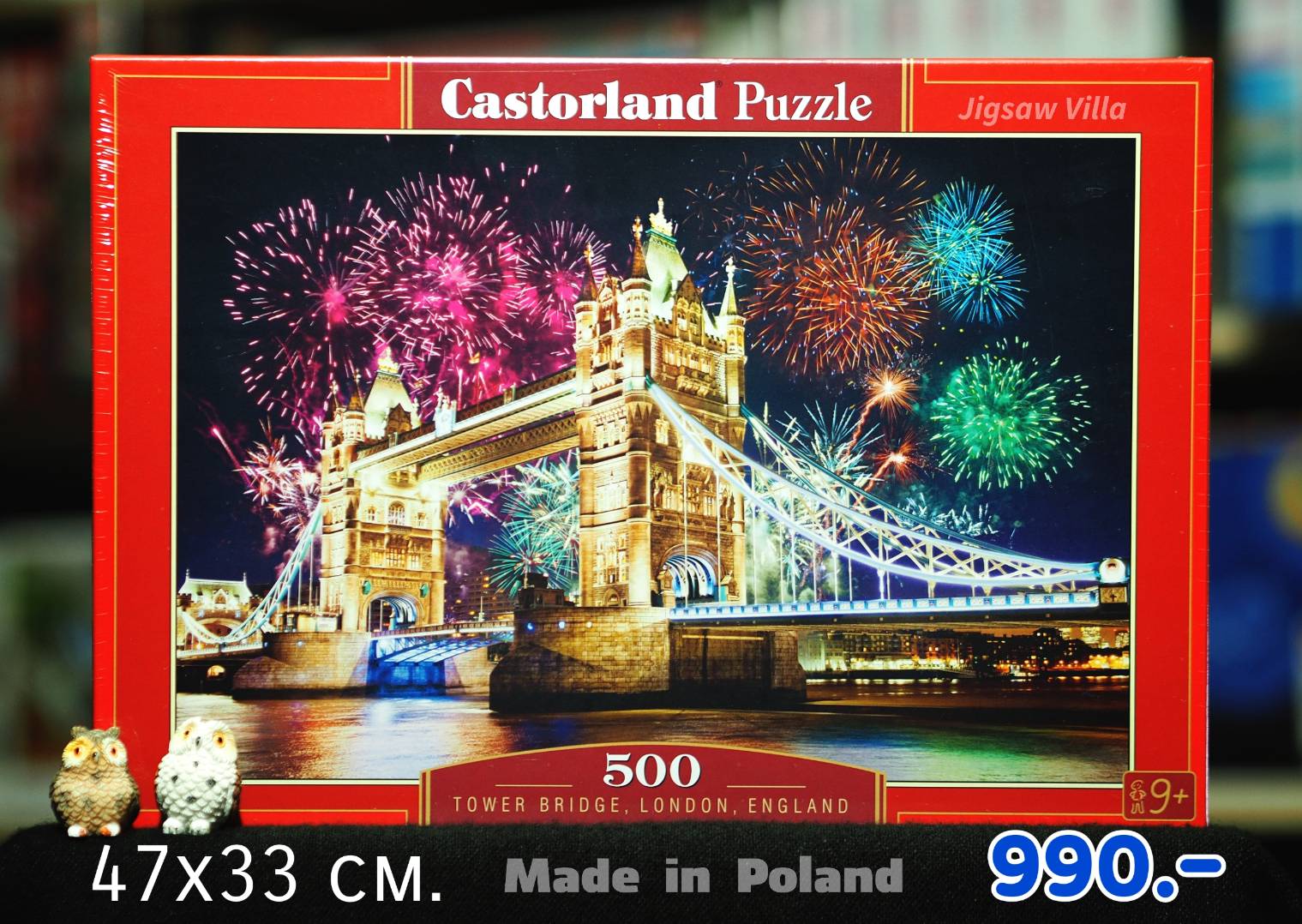 Castorland Tower Bridge at Night 500 pcs. Jigsaw Villa Inspired