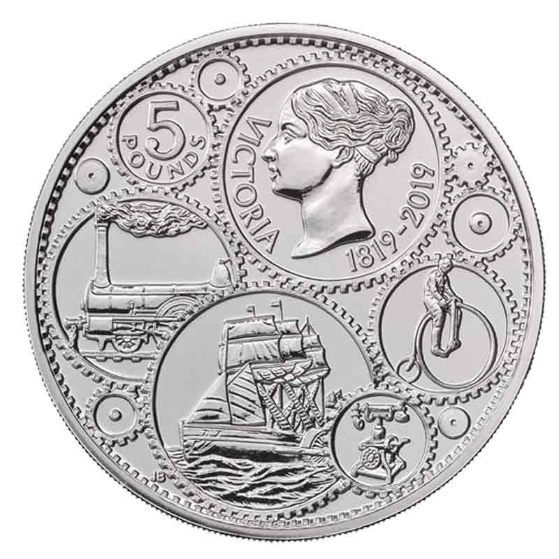 UK Coin, 2019 200th Anniversary of the Birth of Queen Victoria BU