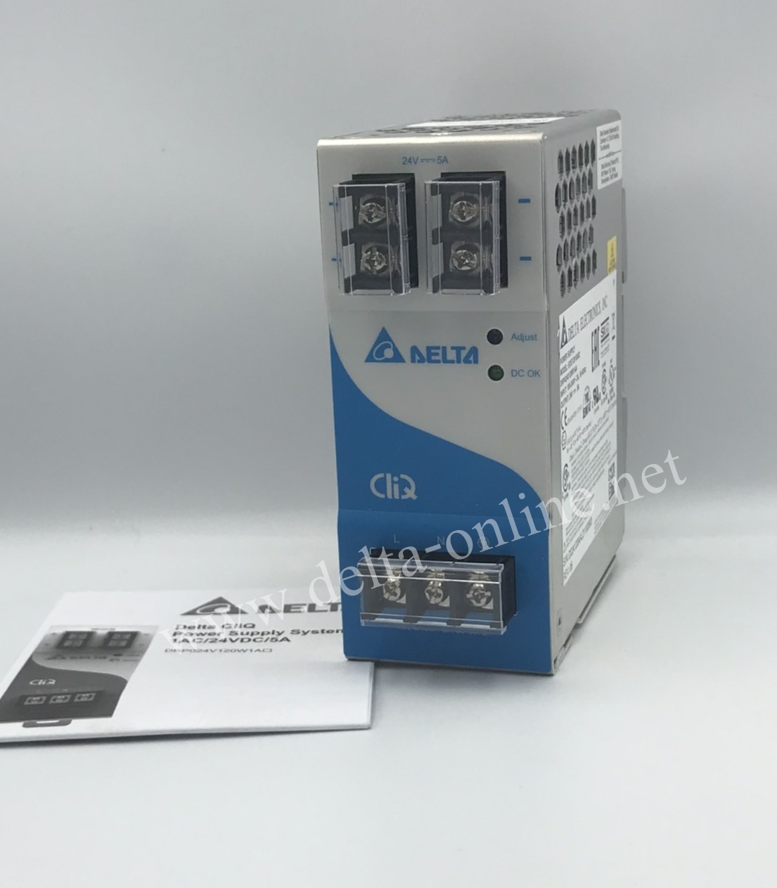 Delta Power Supply DRP024V060W3AA 24V/2.5A (60W) 380V