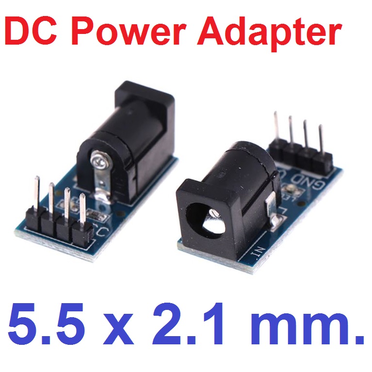 DC power module 5.5x2.1mm adapter board 5.5*2.1mm DC Jack Socket Plug