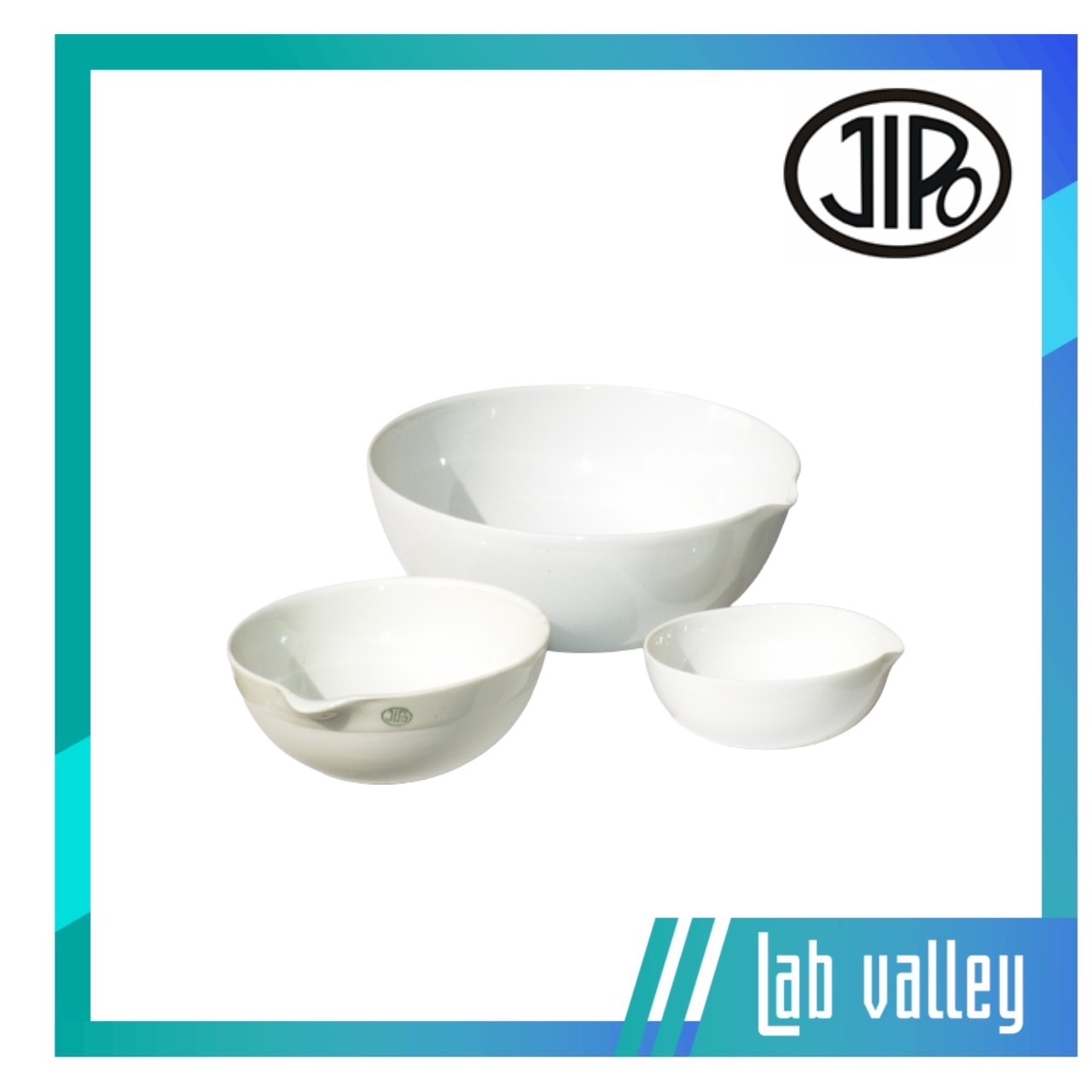 ถ้วยระเหย Evaporating dish ยี่ห้อ Jipo แล็ป วัลเล่ย์ จำหน่าย สาร