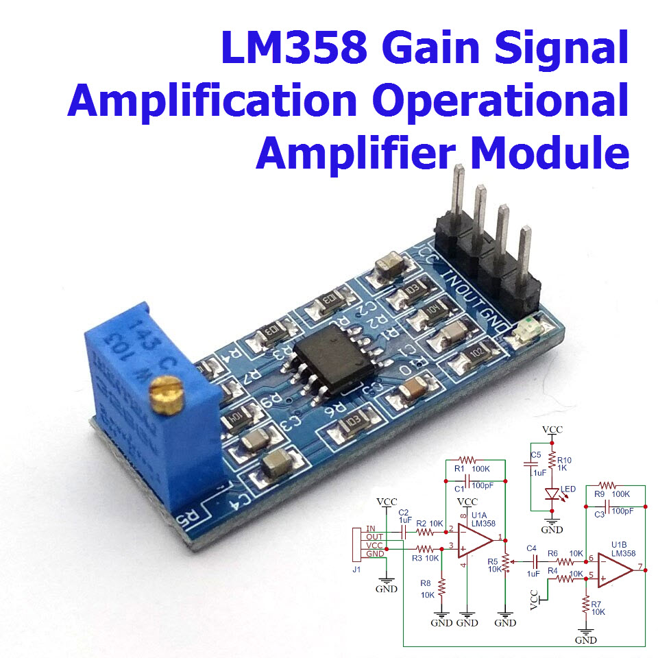 LM358 operational ampifier module - ขาย Arduino อุปกรณ์ฯ ,ESR meter