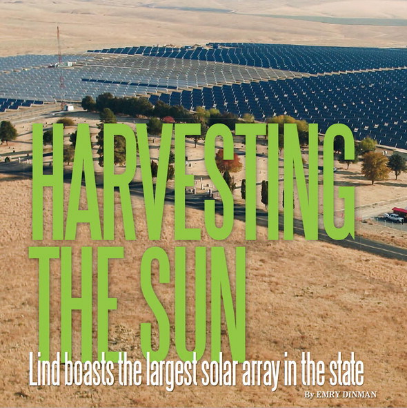 Lind, Washington Boasts The Largest Solar Farm In The State Inland