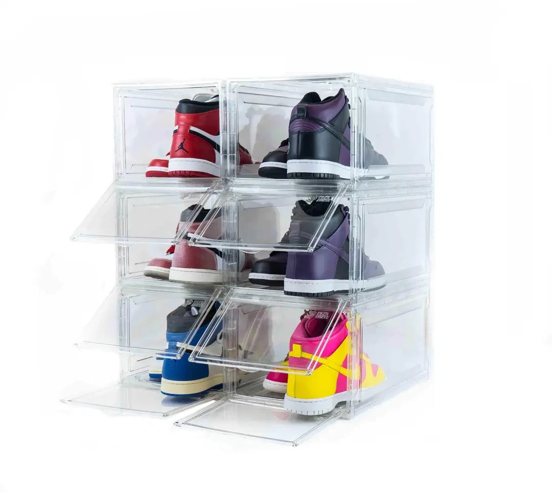 Premium Sneaker Storage Containers Drop Front YankeeKicks Online