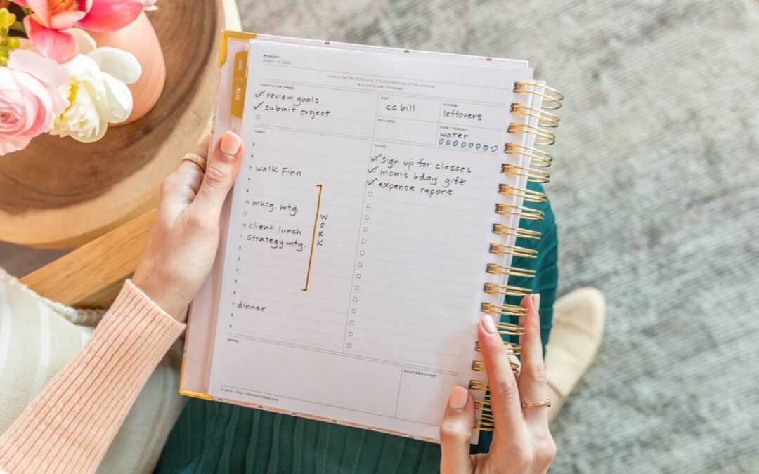 How to Organize your Life 5 Life Hacks Day Designer