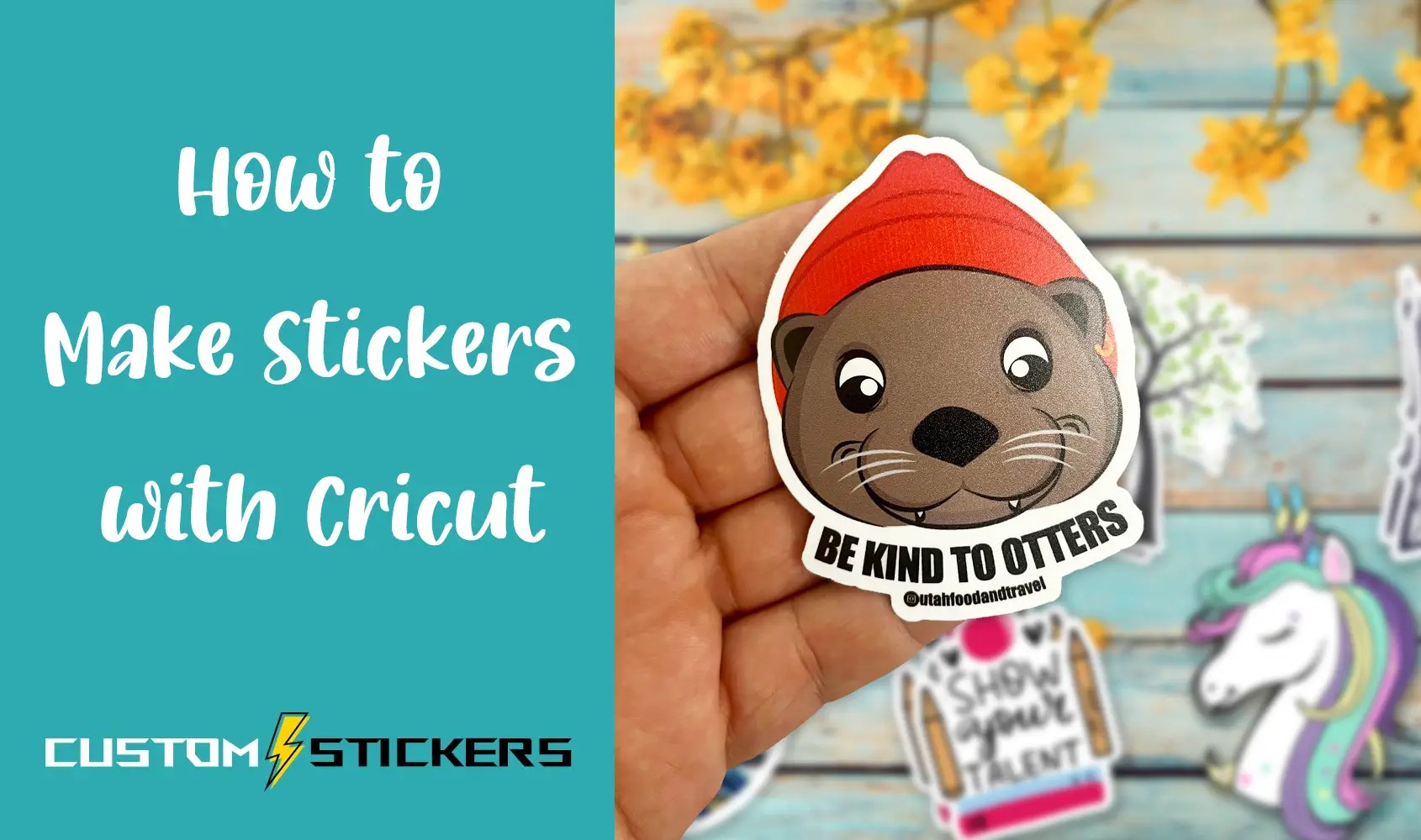 How to Make Stickers with Cricut
