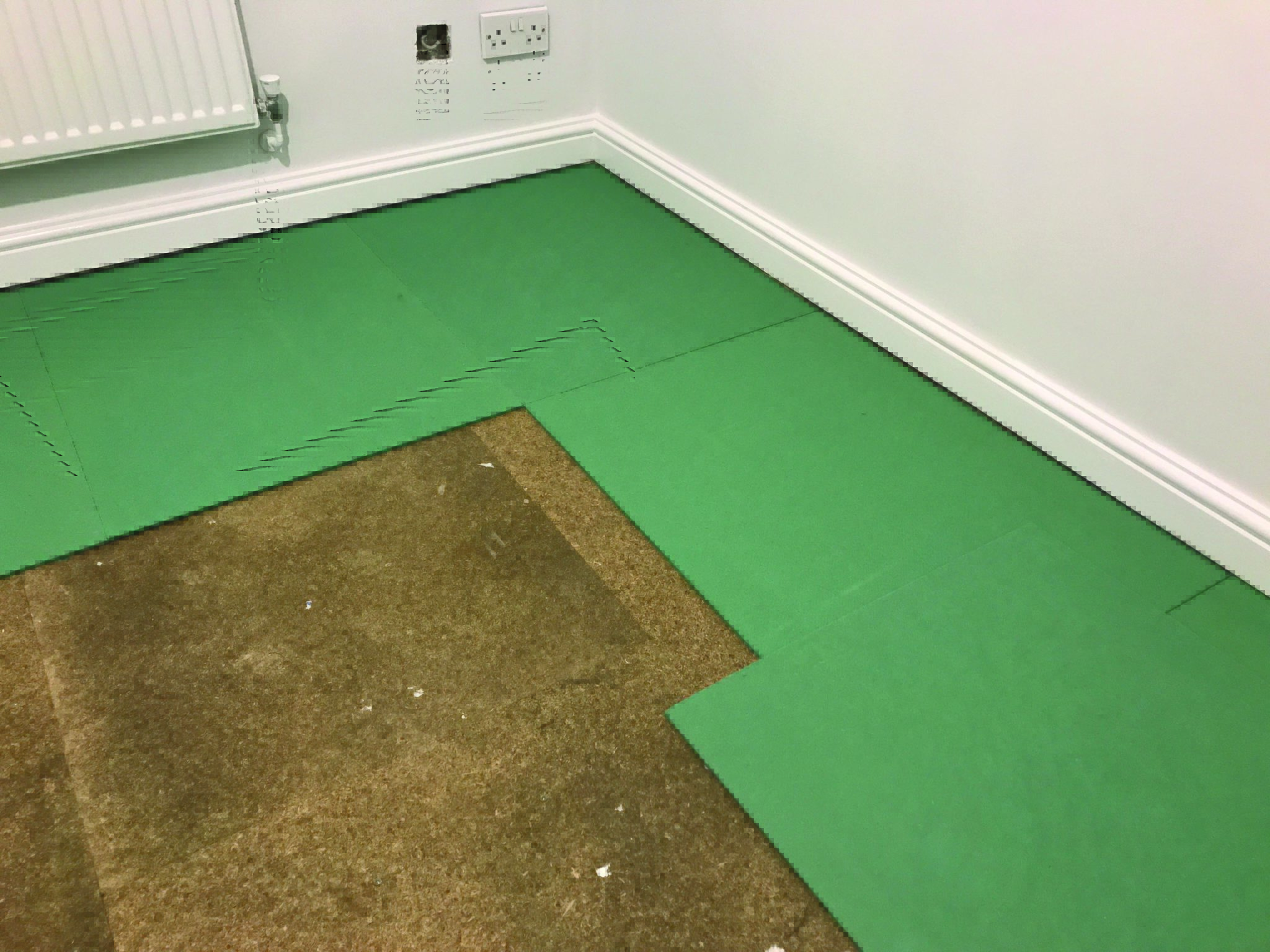DIY Week Review IOBAC EzyInstall Underlay Adhesivefree flooring installation IOBAC