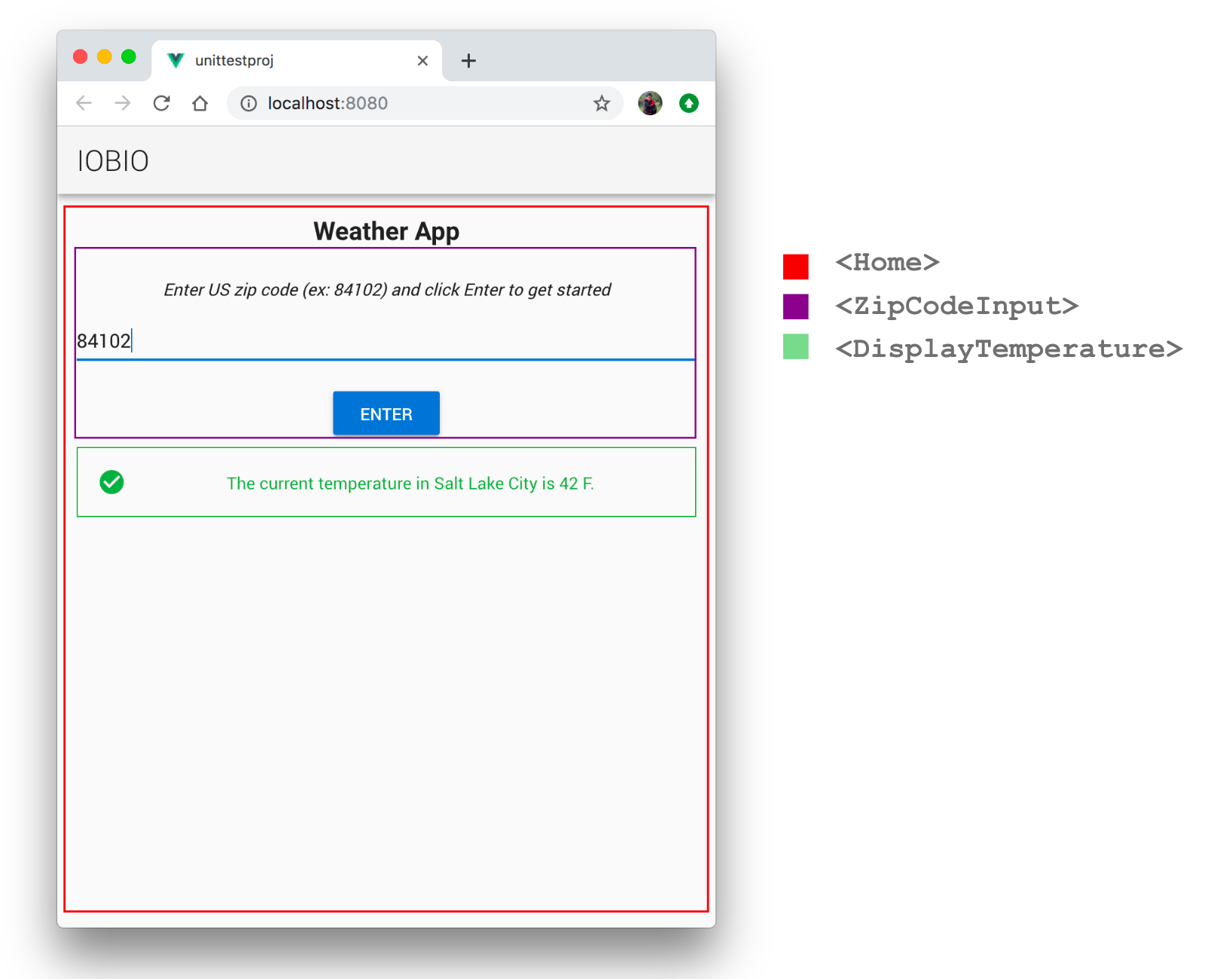 Vue.js and Vuetify unit testing with Jest · iobio