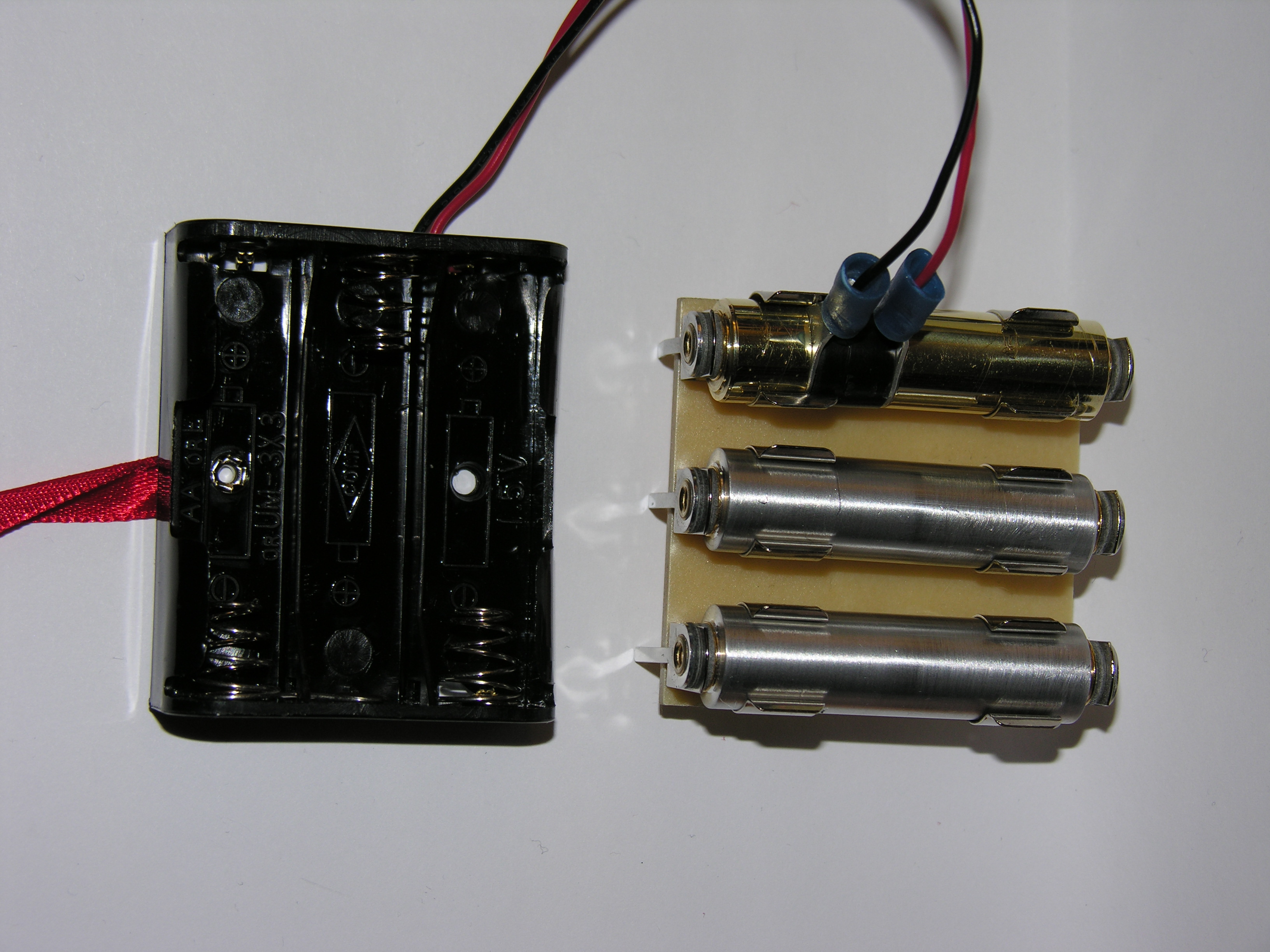 Remote Battery Holder