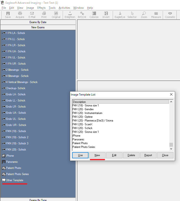 Eaglesoft IOC Snapshot
