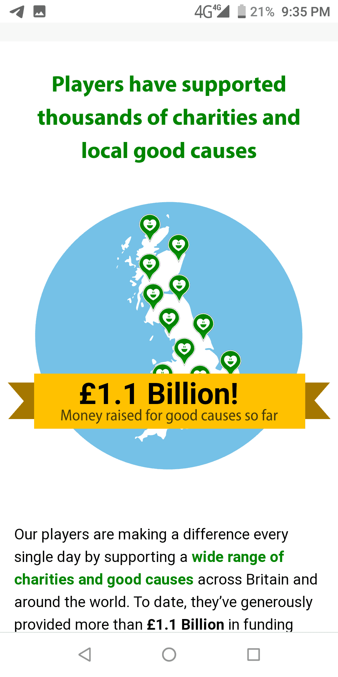 Postcode Lottery Download Postcode Lottery App for Android