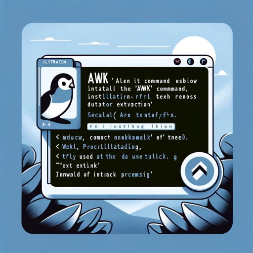 Text Processing with AWK Install and Usage Reference Linux