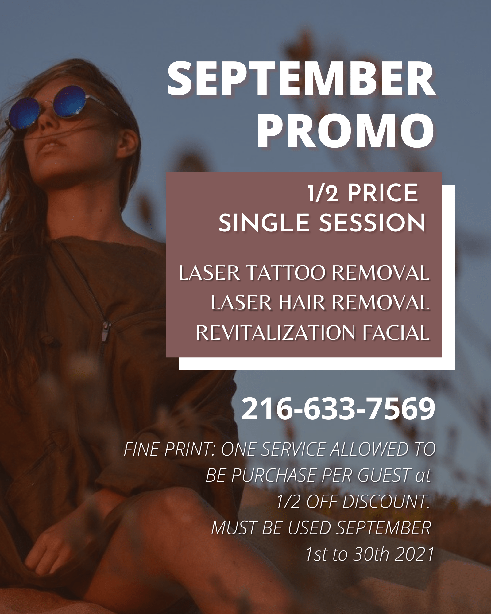 September Promotion 2021 IOIO Studio Cleveland, OH