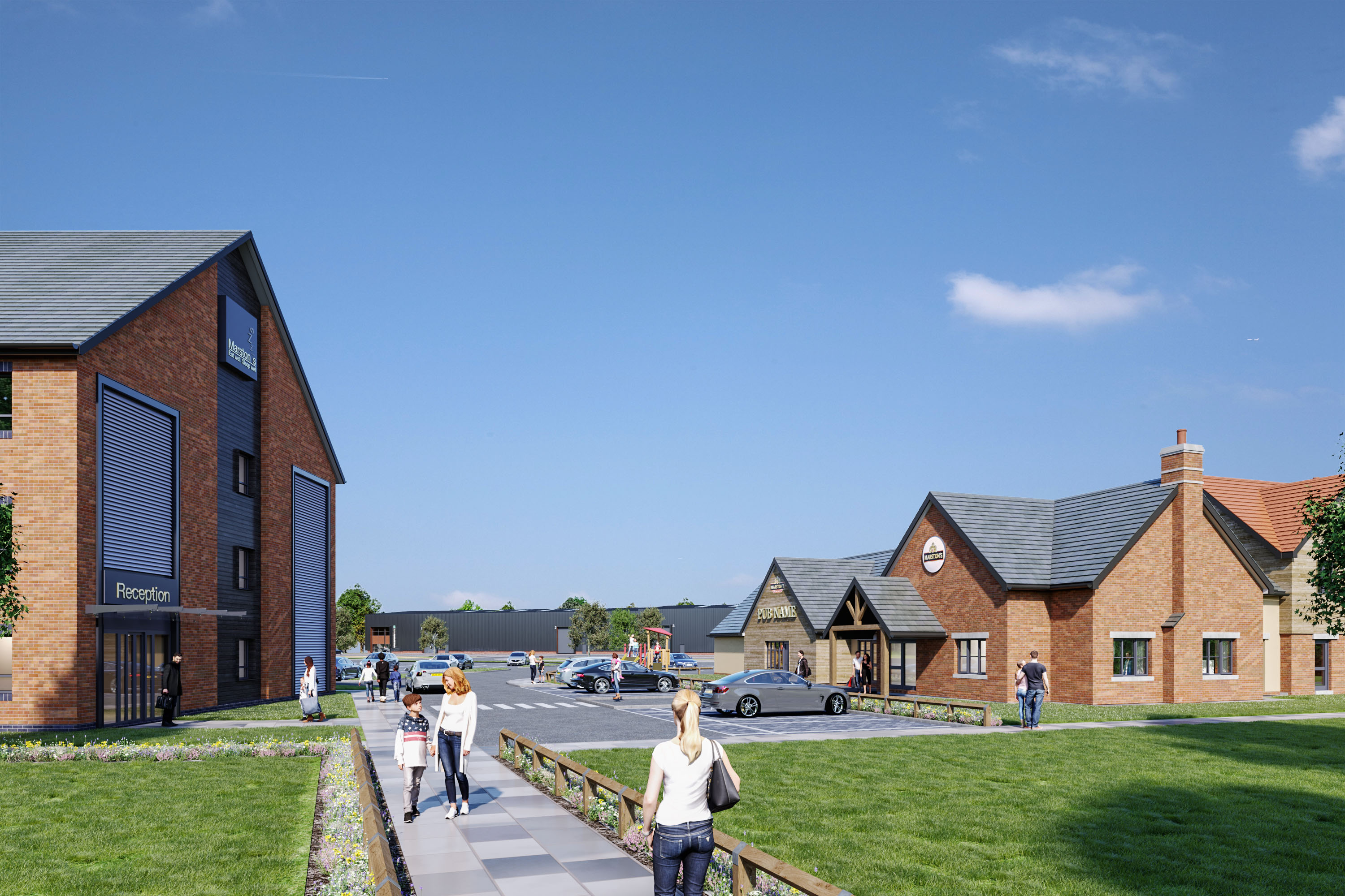 Earlsfield Park, Knowsley Lane Ion Development