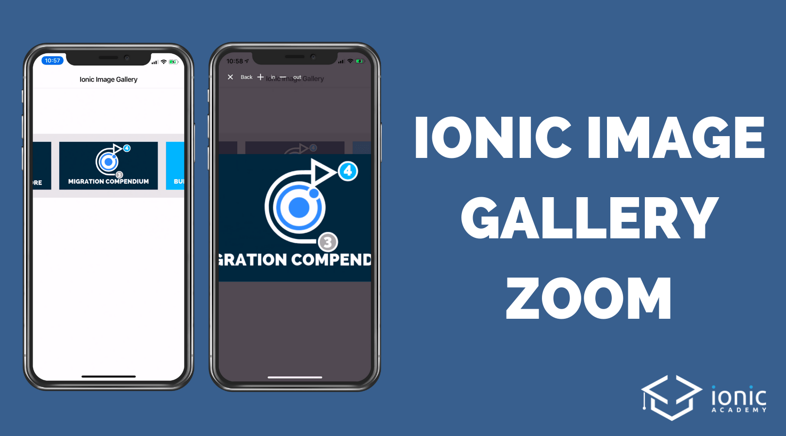 How to Create an Ionic 4 Image Gallery with Zoom [v4] Ionic Academy Learn IonicIonic Academy